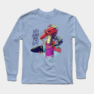 DRAGON SURFER Long Sleeve T-Shirt